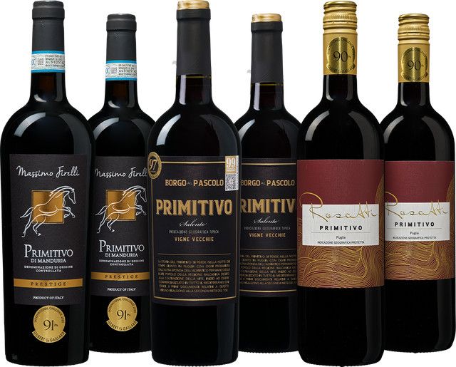 dieweinboerse.de Primitivo Rotwein, Italien/Apulien, 0,75 l - Bild 1