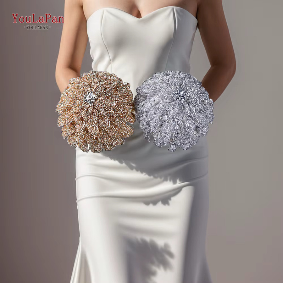 YouLaPan Brautstrauß, Strass, Damen - Bild 2