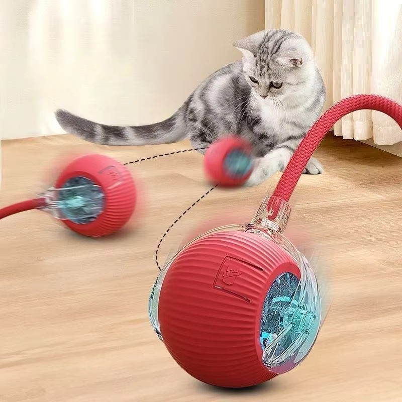 MIJIA Wiederaufladbares Katzenspielzeug, Interaktiver Automatik-Rollball - Bild 2