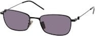 Givenchy GV 40123U Sonnenbrille, Rechteckig, Metall, Herren, Black, Grey - Bild 1