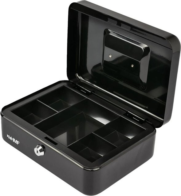 HMF Geldkassette Schwarz B/T/H: 25 x 18 x 9 cm - Bild 1