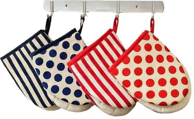 Hitzebeständige Ofenhandschuhe von QHSPE zum Backen und für den Küchengebrauch - Bild 1