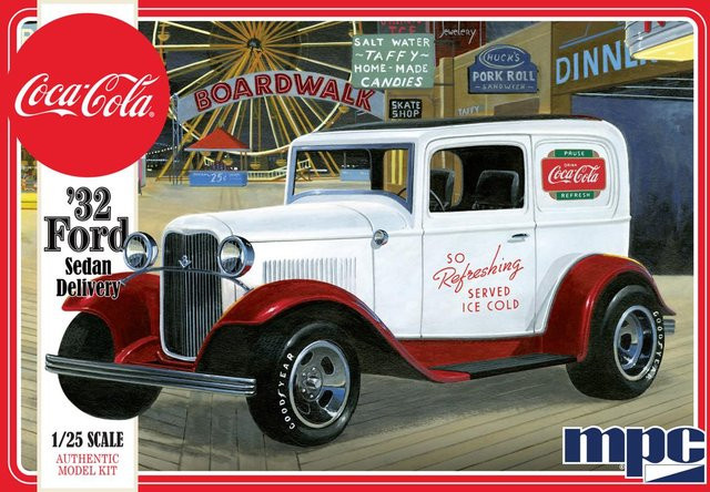 AMT/MPC 1932 Ford Sedan Delivery Coca Cola, Fahrzeug, 1:25 - Bild 1