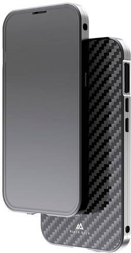 Black Rock 360° Glas Schutzhülle für Apple iPhone 14 in Carbon Optik Schwarz - Bild 1