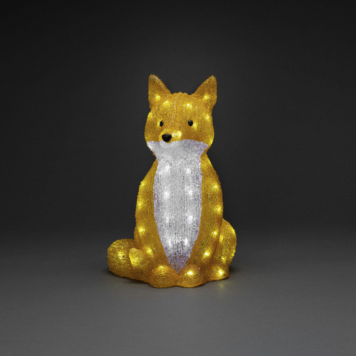 Konstsmide LED Figur in Orange mit Leuchtmittel, B/H/T: 24 x 40 x 25,5 cm - Bild 3