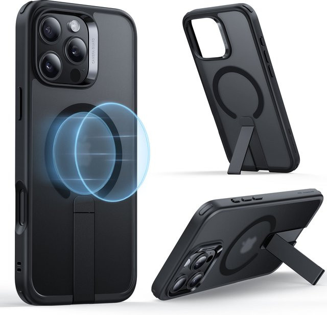 ESR Magnetische Ständerhülle für iPhone 16 Pro Max, iPhone 15 und iPhone 15 Plus mit militärischem Schutz und stoßfester Funktion - Bild 1