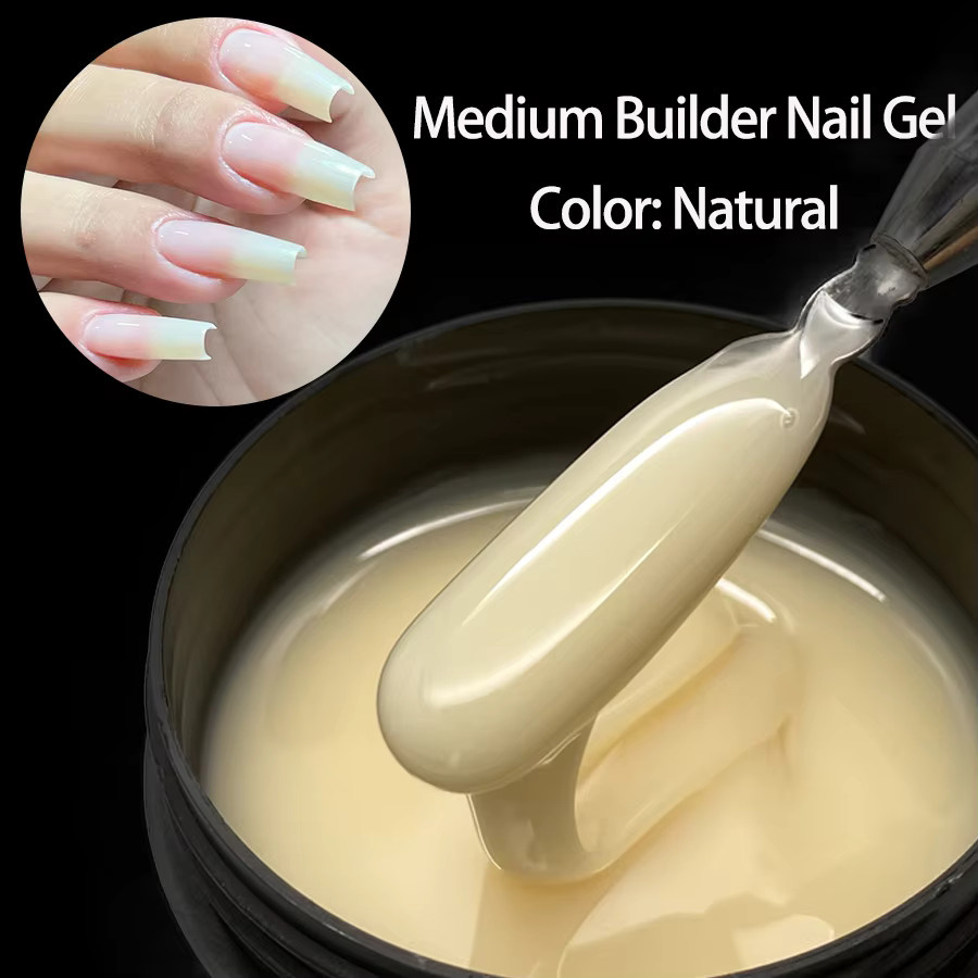 Jillnails Builder Nagelgel, Yellow Nude, 100 ml - Bild 2