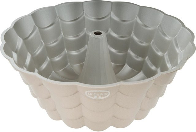Dr. Oetker Gugelhupfform Floral Back-Kunst, Silber, Durchmesser: 24 cm - Bild 1