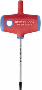 PB Swiss Tools Schraubendreher mit Quergriff TX10 in Schwarz-Rot - Bild 1