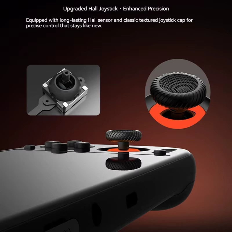 AYN Odin 3 Tragbare Spielekonsole in Schwarz mit 6 Zoll 120Hz AMOLED-Bildschirm, 8000mAh Akku und Hall-Effekt-Joysticks für Retro-Spiele - Bild 3
