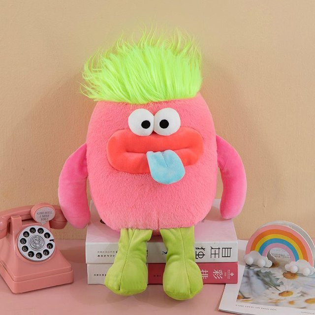 Süßes hässliches Monster Plüschtier, 45cm, ab 14 Jahren - Bild 1
