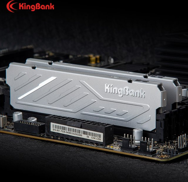 KingBank KJXS DDR5 Desktop-Arbeitsspeicher Kit 16GB (2x8GB) 6000MHz CL36-36-36-80 XMP 3.0 und AMD EXPO - Bild 1
