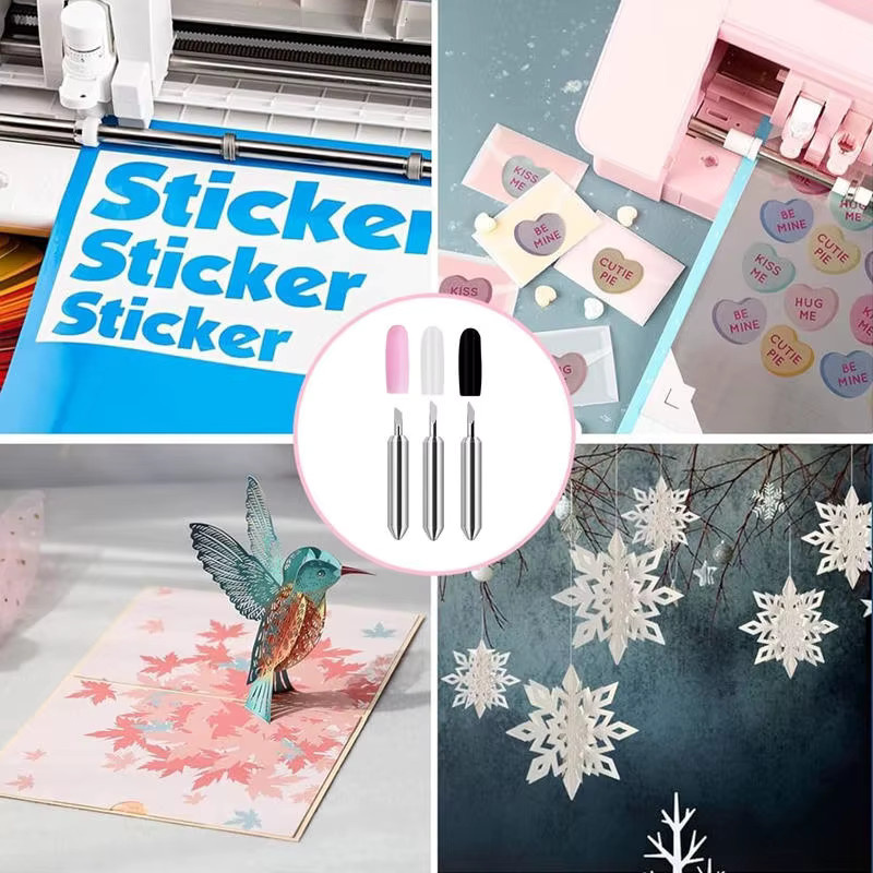 10 Stück IROVNE Ersatz-Schneidklingen aus Stahl für Cricut Joy und Joy Xtra Schneidemaschinen zum Schneiden von Vinyl und Stoff für deine DIY-Projekte - Bild 4