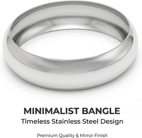 JP One Armreif Edelstahl, Silber, Damen