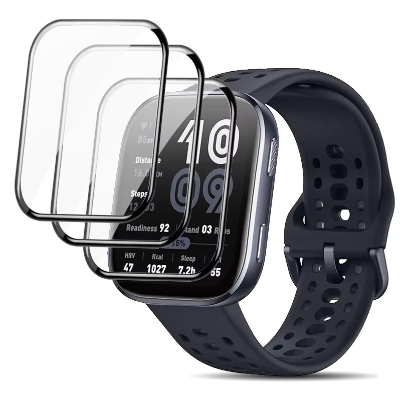 Schutzfilm Amazfit Bip 6, Silikon, transparent, Unisex - Bild 6