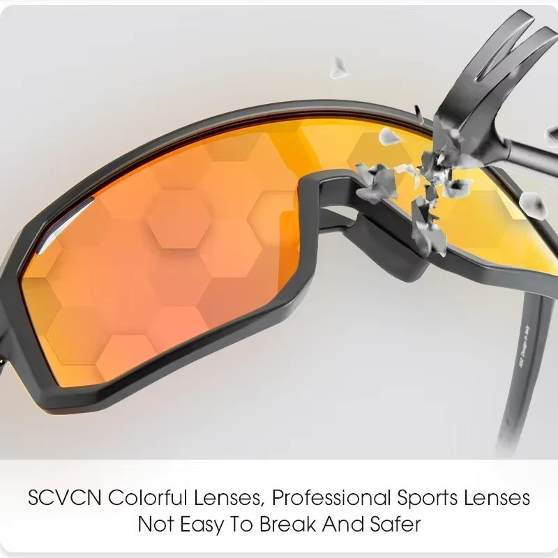 SCVCN Sportsonnenbrille, Unisex, Vollrand - Bild 5