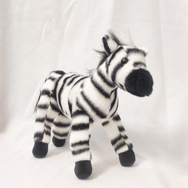 Zebra-Print Plüschtier, Tiere, Bunt / Mehrfarbig, ab 3 Jahre - Bild 1