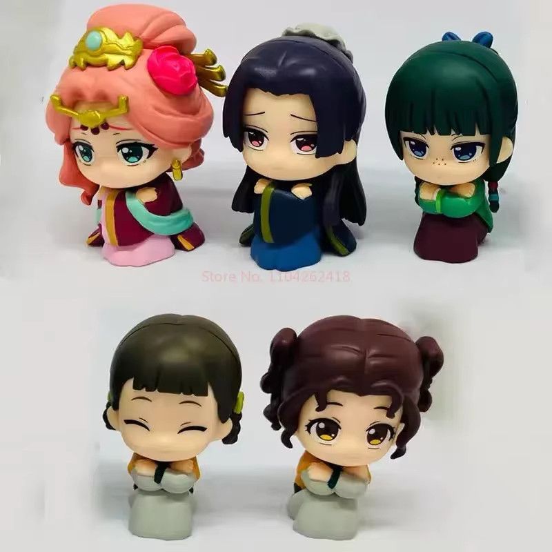 Bandai The Apothecary Diaries Gashapon Maomao und Jinshi Mini-Figur Anime-Peripherie in Multicolor - Bild 3