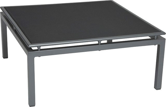 Stern SKELBY Hocker Graphit mit silbergrauem Textilbezug - Bild 1