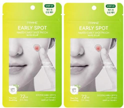 FRANZ Naked Spot Pickelpflaster, 72 Stück, Unisex - Bild 1