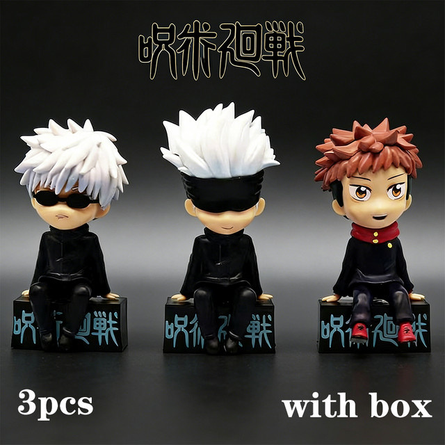 Bandai Jujutsu Kaisen Satoru Gojo Geto Suguru Fushiguro Toji Okkotsu Yuta, Actionfigur, Chibi, 11cm - Bild 1