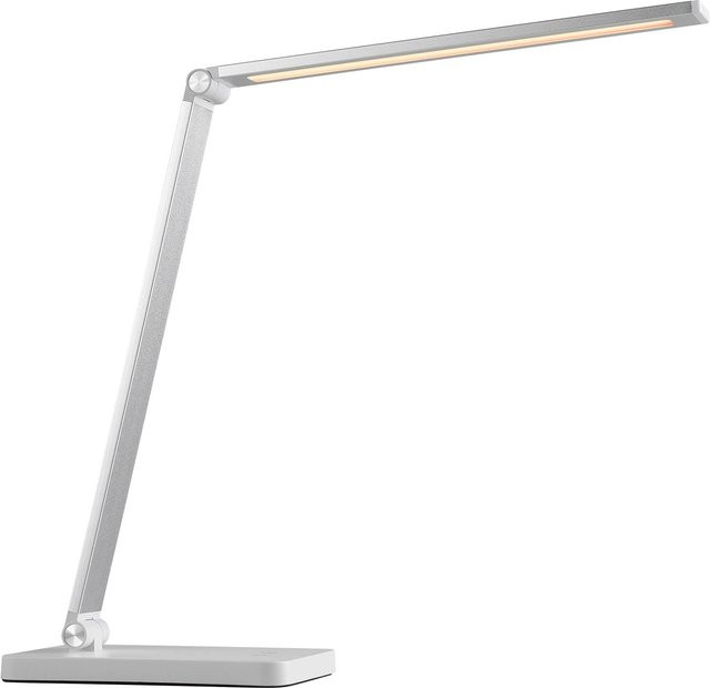 Brilliant LED-Tischlampe Lomina Weiß dimmbar und verstellbar Höhe: 38 cm - Bild 1