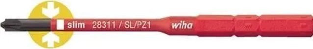 Wiha Xeno Schraubendreher SoftFinish Electric PZ2 x 75 mm in Rot - Bild 2