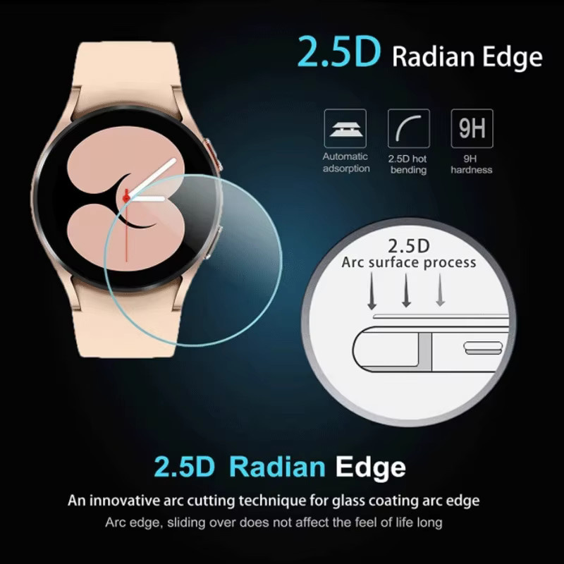 Schutzfolie Glas für Samsung Watch, transparent - Bild 6