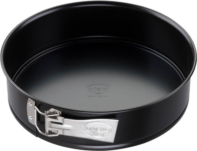 Dr. Oetker Springform Classic, rund, schwarz, beschichtet, Durchmesser: 26 cm - Bild 1