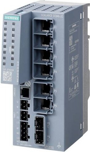 Siemens 6GK5646-2GS00-2AC2 Security-Element mit Ethernet/LAN in Grau - Bild 1