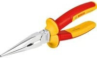 Bosch Professional VDE Spitzzange gerade aus Chrom-Vanadium in Rot-Gelb, Länge: 200 mm - Bild 1