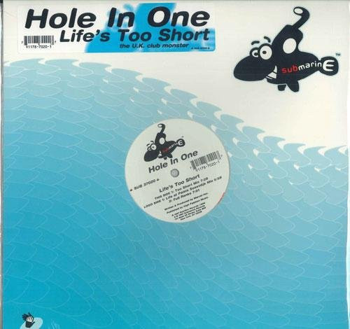 Hole In One - Life's Too Short LP Schallplatte von Submarine, Electronic, 1997, Multicolor - Bild 1