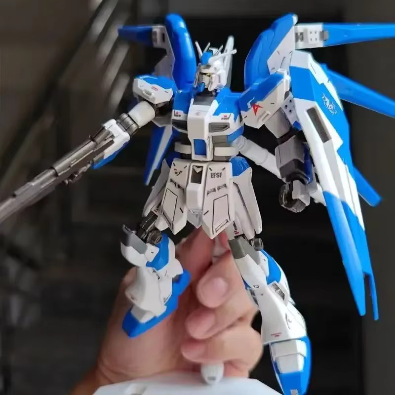 Bandai RX-93-V2 Hi-V Mech, Modellbausatz, Actionfigur - Bild 5