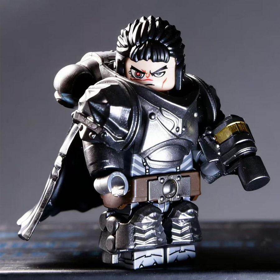 Linyi toy Berserk Guts Minifigur Schwarz - Bild 3