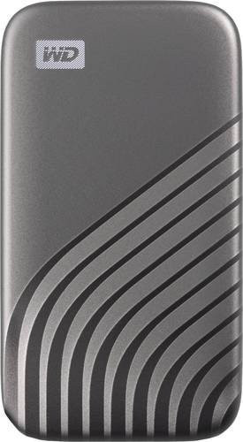 Western Digital My Passport SSD Externe Festplatte 2TB USB-C Grau - Bild 1