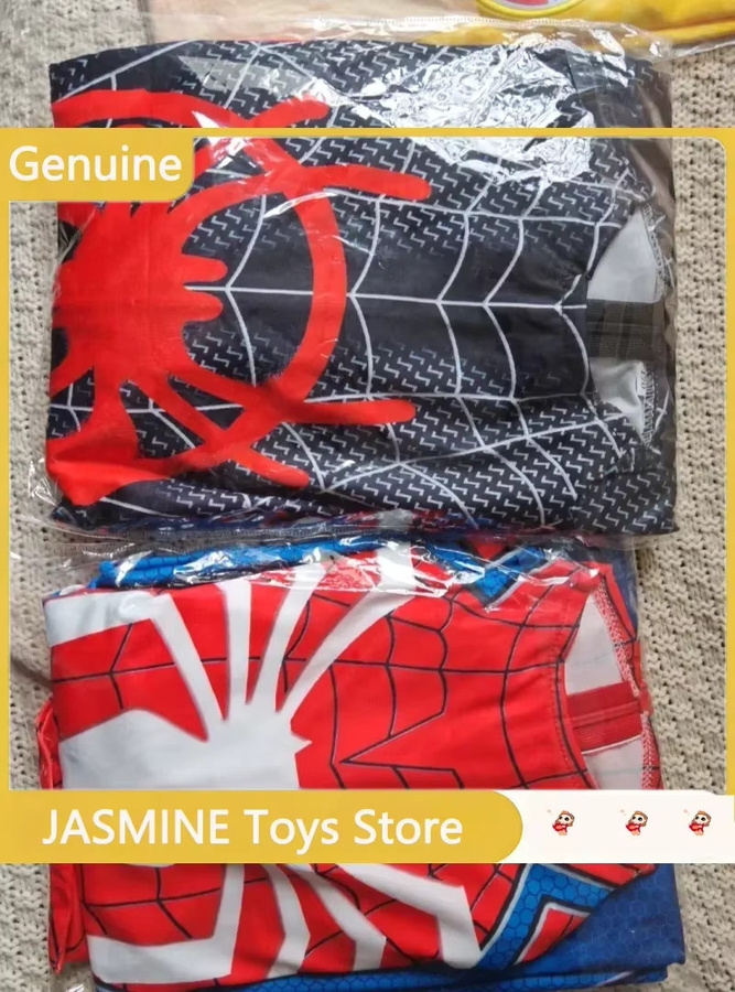 Bandai Marvel Miles Morales Zentai-Anzug, Cosplay-Kostüm, Schwarz, ab 14 Jahren - Bild 2