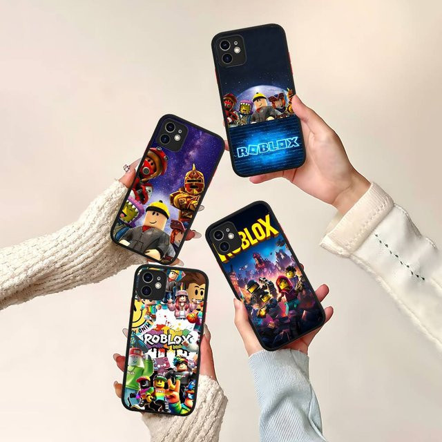 EZ27 R-Robloxs Matte Handyhülle für iPhone 16 15 14 13 12 11 Pro Max Plus X XS in Multicolour - Bild 1