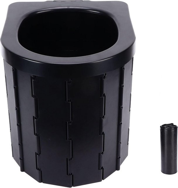 Auto Klapptoilette Porta Potty Tragbar und Faltbar mit 300 Catties Tragfähigkeit - Bild 1