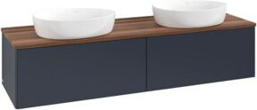 V&B Waschtischunterschrank Antao mit Beleuchtung, Farbe Weiß lackiert, B/T: 160 x 50 cm - Bild 1