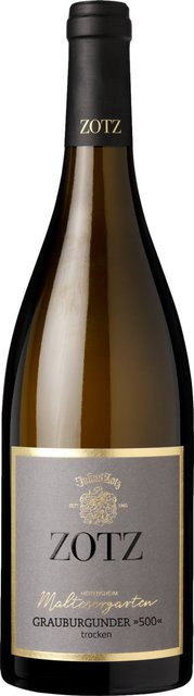 Zotz Maltesergarten Grauburgunder, trocken, Weißwein, 2025, 0,5 l - Bild 1