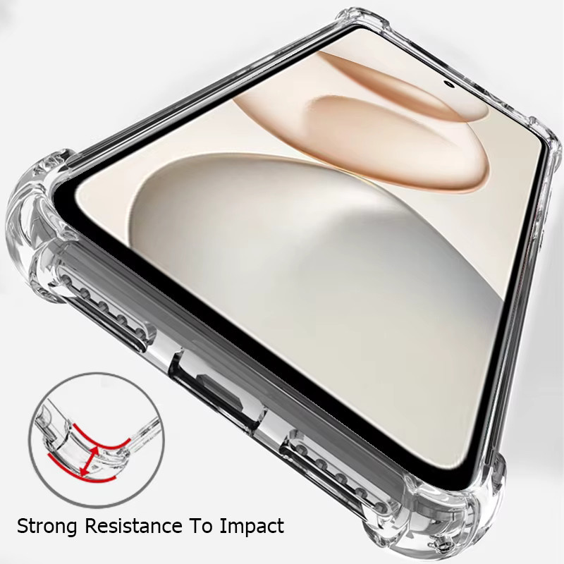 Bruchsichere transparente Handyhülle mit Eckenschutz für Honor Pro Lite Ultra Smart GT - Bild 4