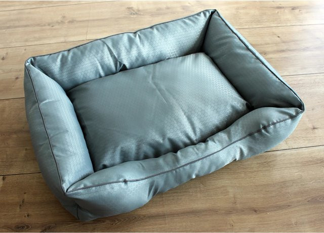 Heim Tierbett Forest in Grün aus rutschfestem Oxford-Gewebe, B/T/H: 90 x 69 x 21 cm - Bild 1