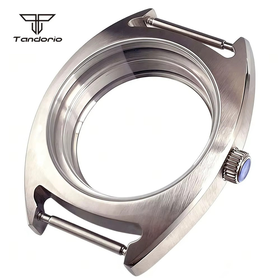 tandorio Uhrengehäuse Edelstahl, 36 mm, Silber, Unisex - Bild 3