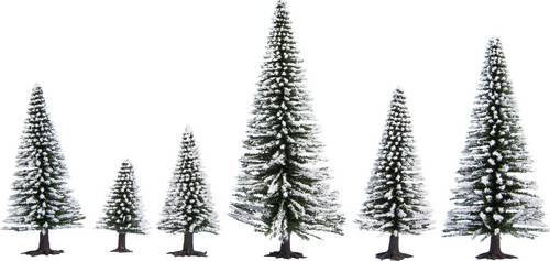 NOCH Baumpackung Schneetanne, Schnee-Weiß, 25-teiliges Set - Bild 1