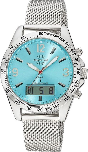 Master Time Chronograph, Quarz, Edelstahl, 42 mm, Herren - Bild 1