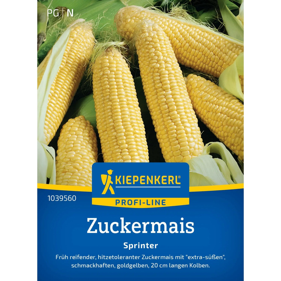 Kiepenkerl Profi-Line Zuckermais Sprinter F1-Hybride Gemüsesaatgut - Bild 2