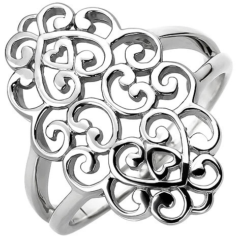 Colfem Ring 925 Silber, Damen, Ringgröße 52 - Bild 1