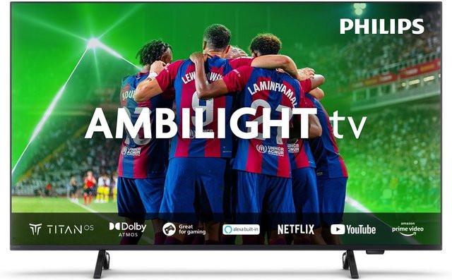 Philips 75PUS8309/12 Smart-TV mit 4K Ultra HD, LED-Technik, 189 cm, Schwarz - Bild 1