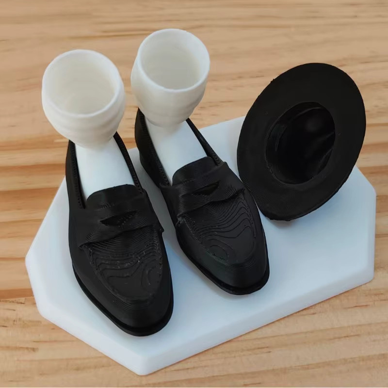 Bandai Zahnbürstenhalter Michael Jackson Moonwalk-Design in Schwarz aus Kunststoff - Bild 2