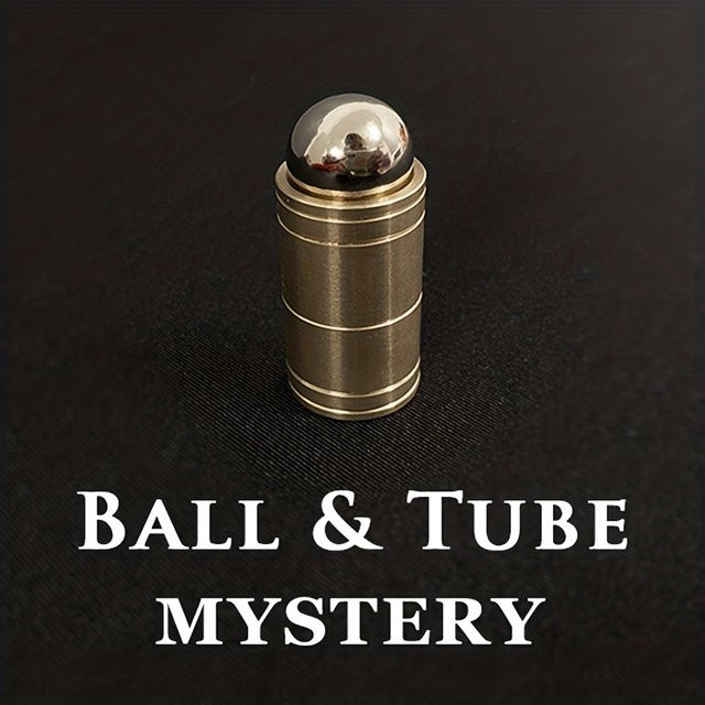 HALLO MAGIC Ball & Tube Mystery, Zauberspielzeug, Messing - Bild 1